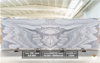 Blue Wave Marble Slabs