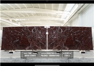 Rosso Levanto Marble Slabs