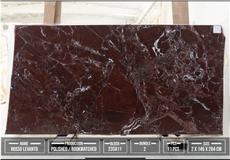 Rosso Levanto Marble Slabs