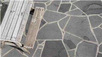 Timaru Basalt Flagstone Pavement
