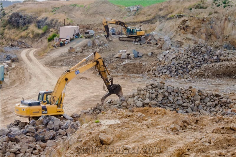 Timaru Basalt -Timaru Bluestone Quarry