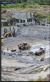 Cambodian Black Granite Quarry Cambodian Black Granite Quarry
