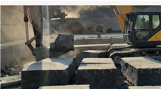 Cambodian Black Granite Quarry