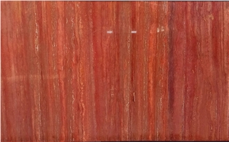 Red Travertine Blocks