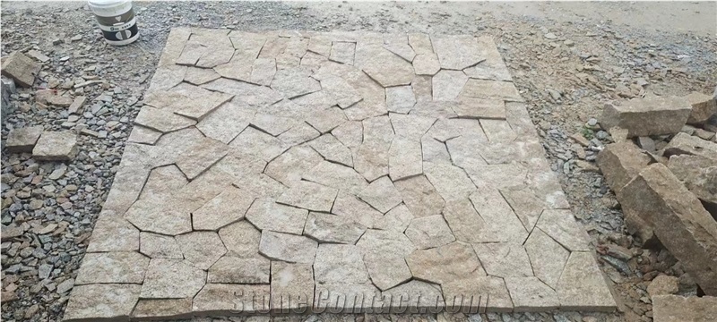 Multicolor Flagstone Paving Slate  For Walkway