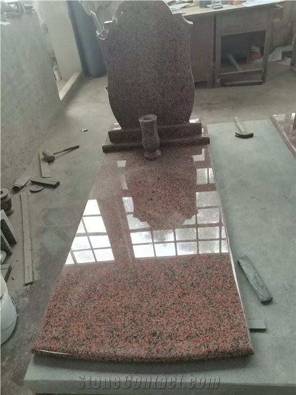 Sanxia Red  Granite Single Monument