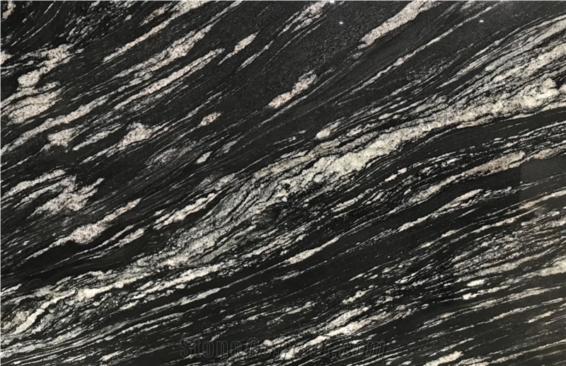 Black Exotic Granite Slabs