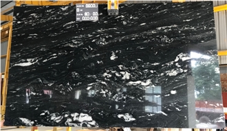 Fusion Black Granite Slabs