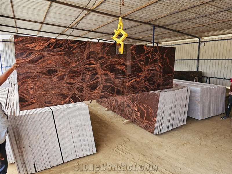 Himalaya Blue Granite Slabs