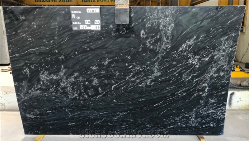 Olive Green Granite Slabs