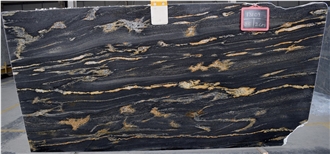 Titanium Gold Granite Slabs