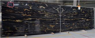 Titanium Gold Granite Slabs