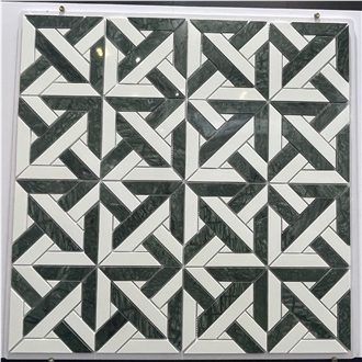 3D L Shaper Surface  Basalt   Wall Mosaic  For Decoration