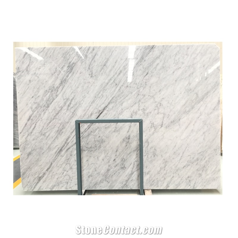 Bianco Carrara White Marble Slabs