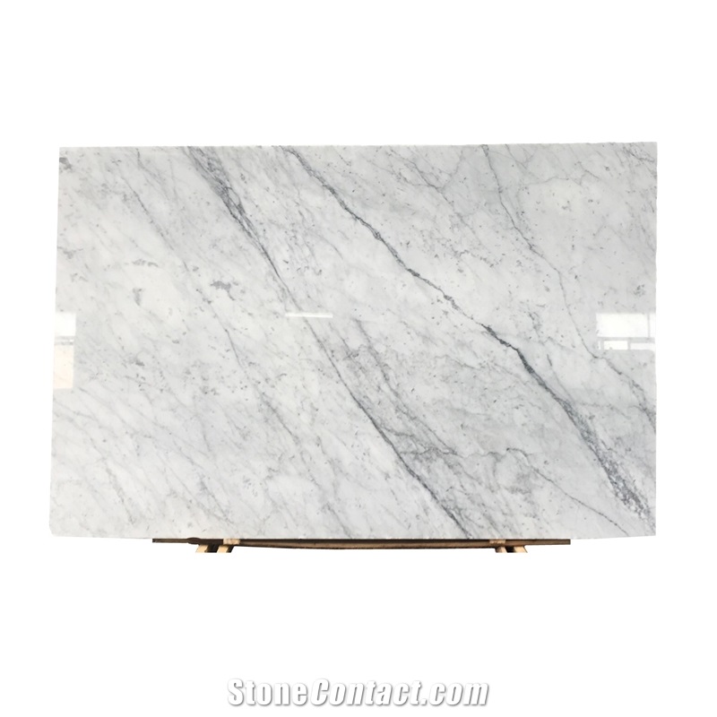 Bianco Carrara White Marble Slabs