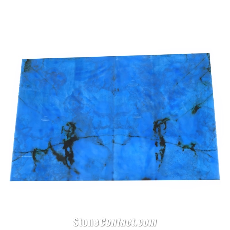 Blue Stone Onyx Wall Tiles For Bathroom
