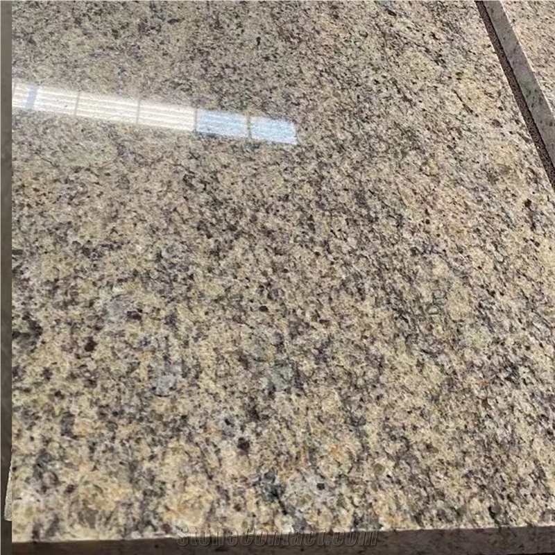 Brazilian Gold Granite Stone Slab Tiles