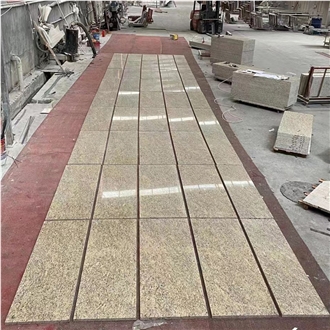 Brazilian Gold Granite Stone Slab Tiles