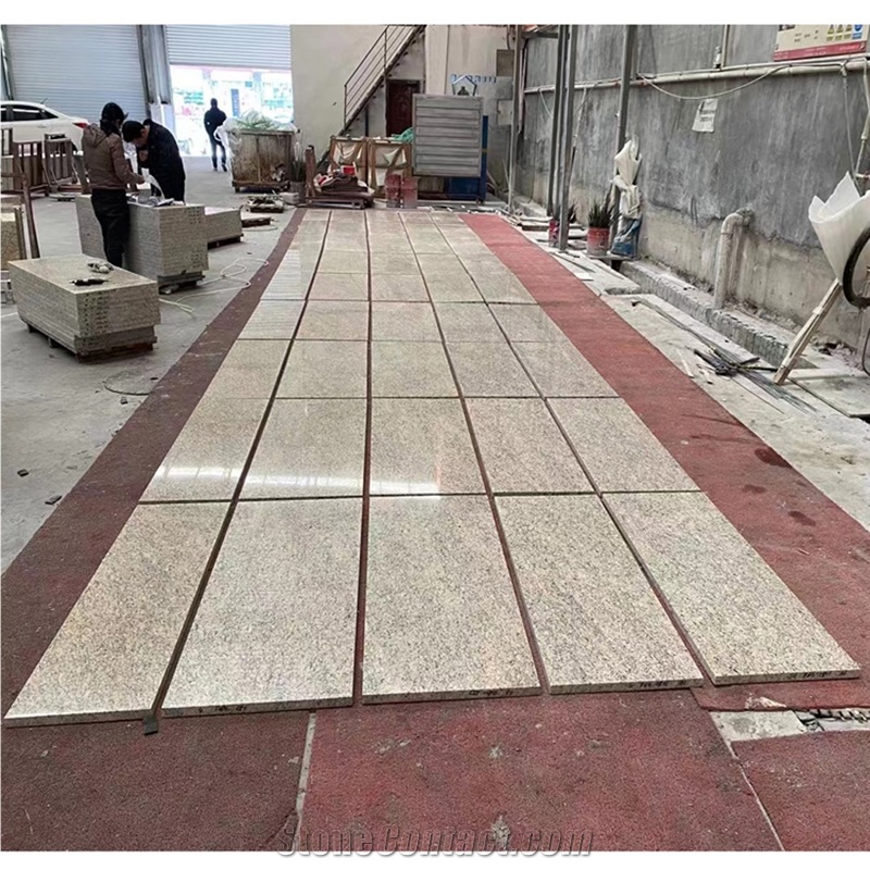 Brazilian Gold Granite Stone Slab Tiles