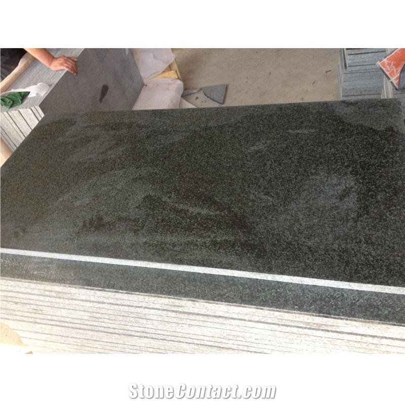 Cheaper China Green Granite Flooring Tiles