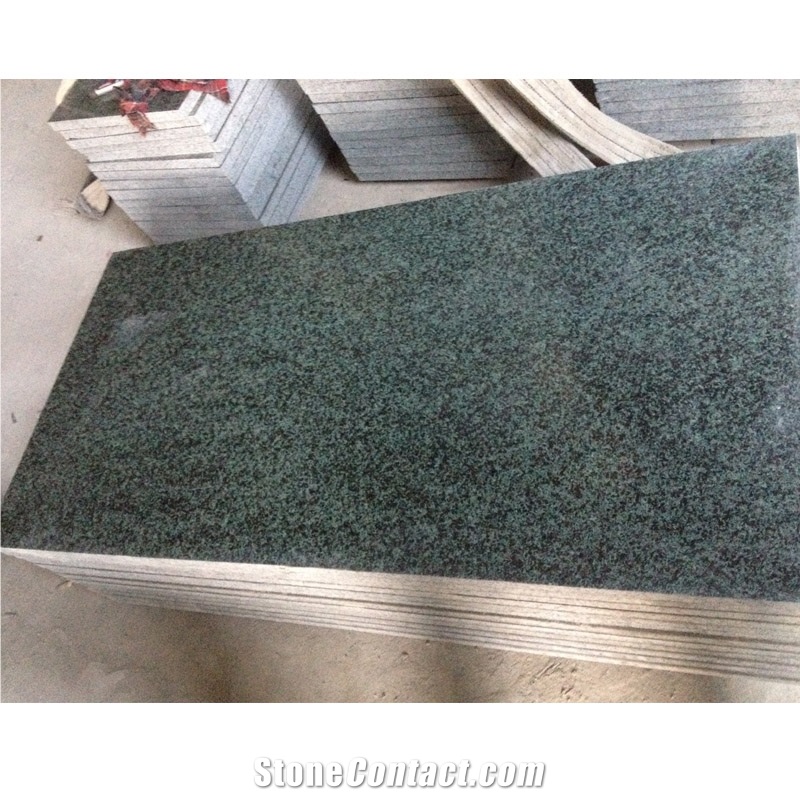 Cheaper China Green Granite Flooring Tiles