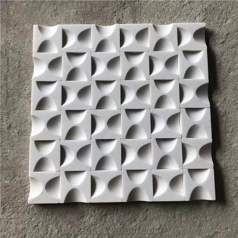 Cheaper Dark Emperador Marble Mosaic Tiles