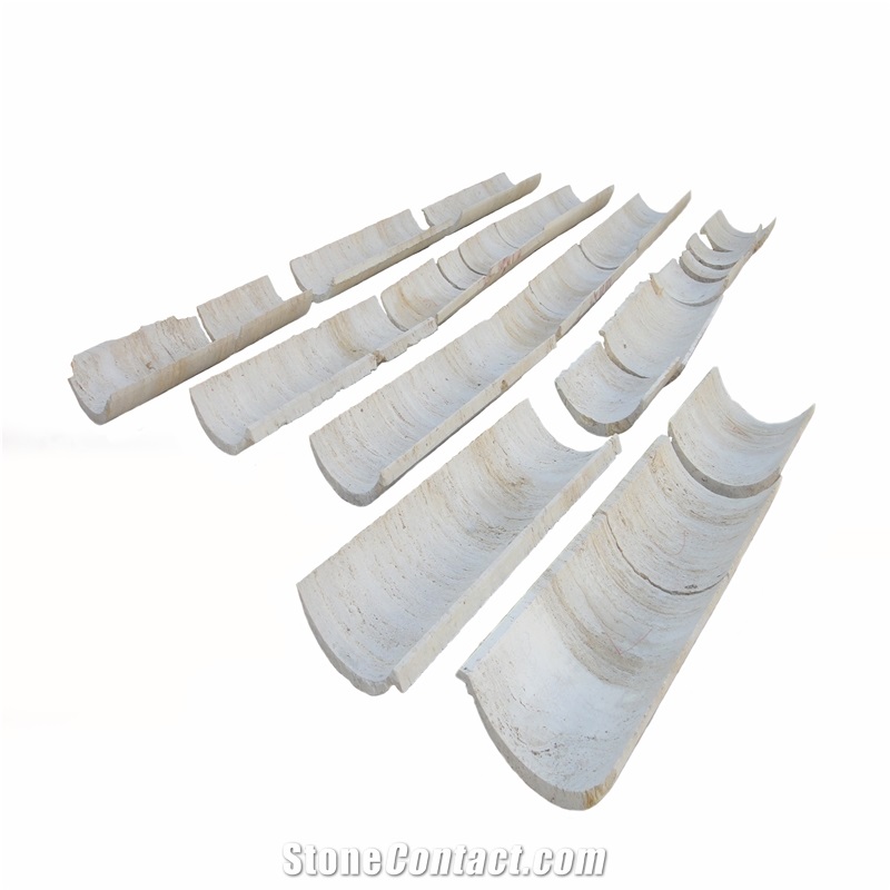 Decorative Green Marble Stone Roman Column Pillar