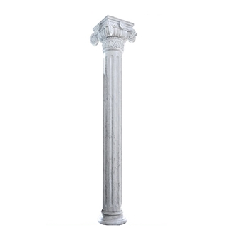 Decorative Green Marble Stone Roman Column Pillar