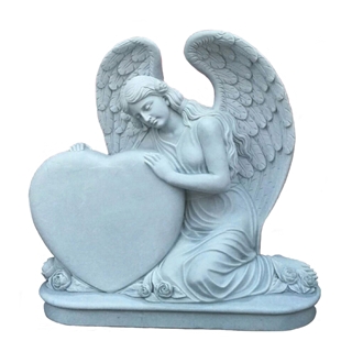 Factory Price Western Style Black Granite Tombstone