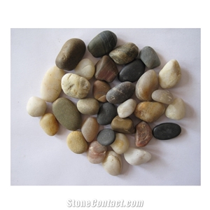 Garden Decoration Walkway Black River Pebbles