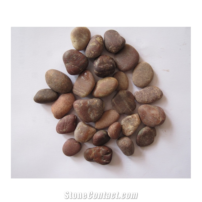 Garden Decoration Walkway Black River Pebbles