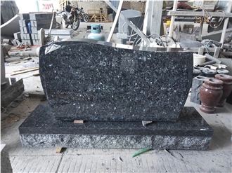 Granite Upright Single Standard Top Headstone Monument