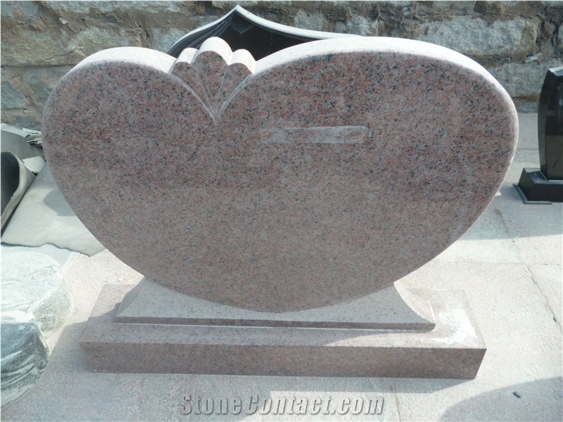 Granite Upright Single Standard Top Headstone Monument
