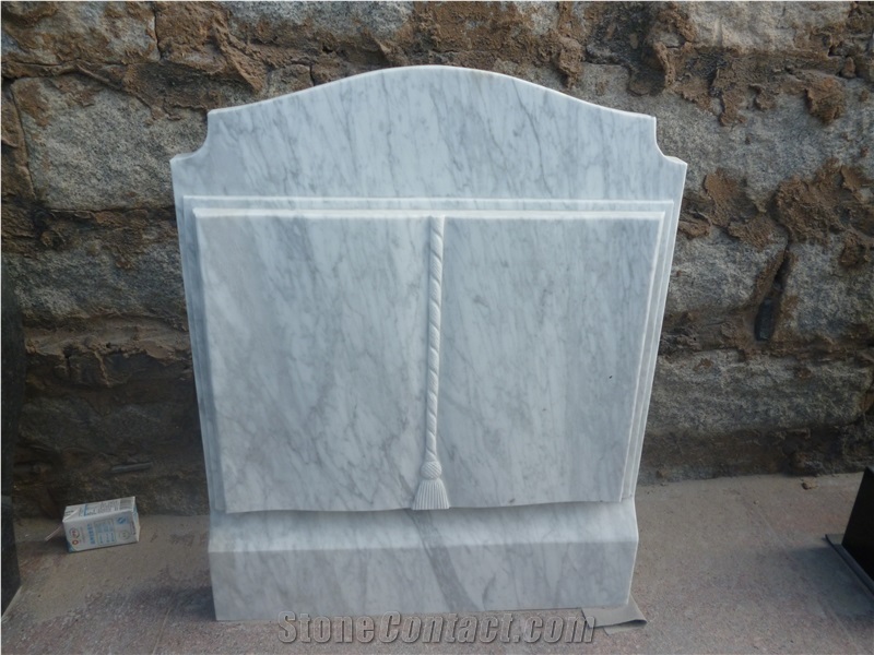 Granite Upright Single Standard Top Headstone Monument