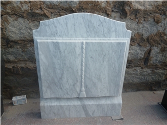 Granite Upright Single Standard Top Headstone Monument