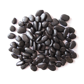 Great Quality Various Sizes Natural Black Stone Pebbles