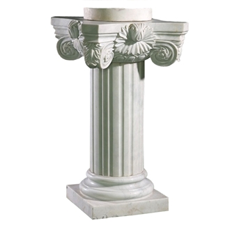 High Quality White Limestone Natural Stone Columns & Pillars