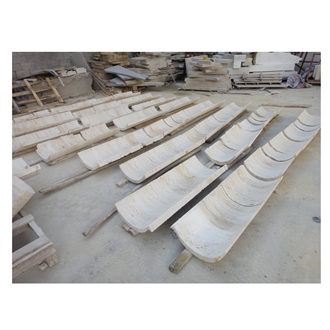 High Quality White Limestone Natural Stone Columns & Pillars
