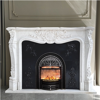 Modern Indoor Fireplace Sculpture For Sale