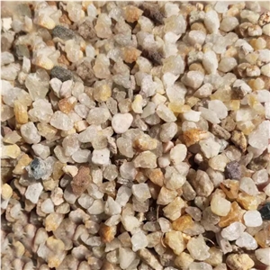Natural Crushed Chips Yelllow  Garden  Gravel Stone