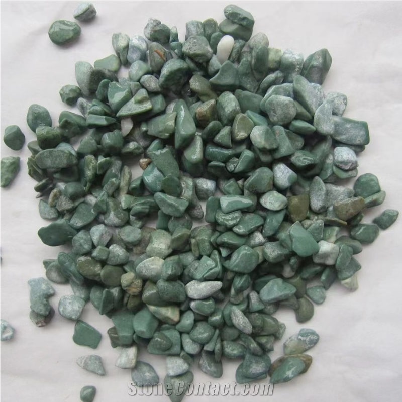 Natural Crushed Chips Yelllow  Garden  Gravel Stone