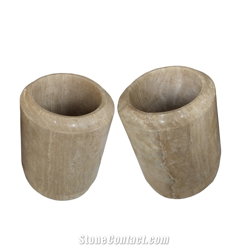 Natural Green Onyx Stone Flower Home Decorative Vase