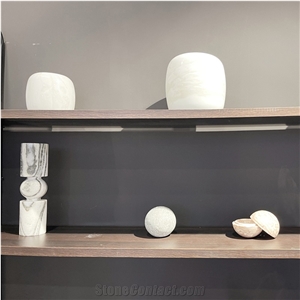 Natural Marble Stone Ball Home Decor Products
