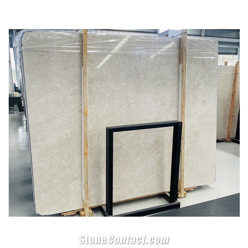 Omani Delicate Beige Marble Wall Cladding Bathroom Tiles