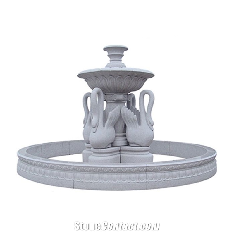Outdoor Garden Marble Sculpture Fountain & Feature
