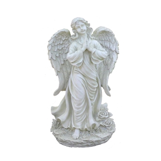 Outdoor White Marble Woman Carving Garden Statue