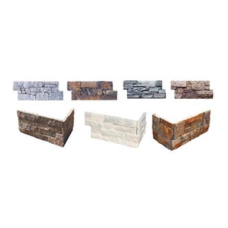 Outdoor Yellow Rusty Cultural Slate Wall Cladding Veneer