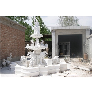 White Horse Garden Fountains Water Fountain Outdoor