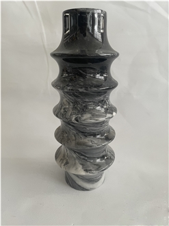White Marble Art Ornament Home Decorative Vase