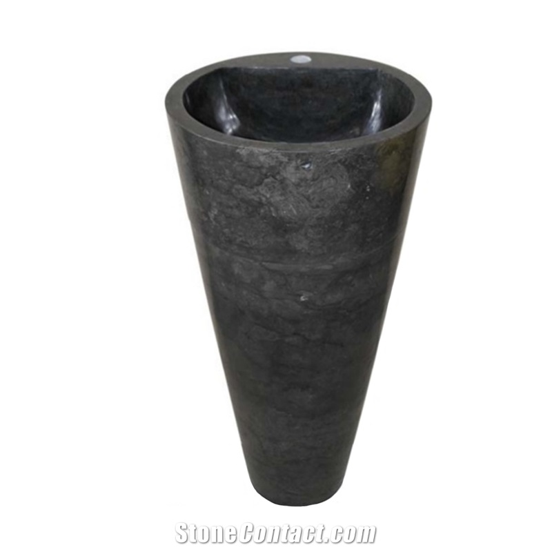 Wholesale Beige Marble Pedestal Basin